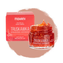 Peeling Do Ust Naturalny Wygładzający Truskawkowy 15ml Mohani MOHANI