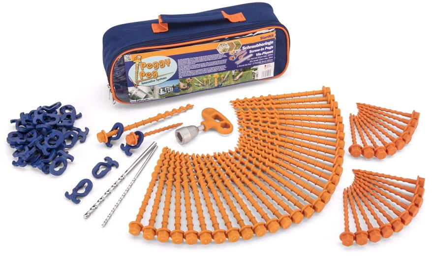 Peggy Peg Starter Kit zestaw wkręcanych śledzi Inna marka Motoryzacja EMPIK Peggy Peg Starter Kit zestaw wkręcanych śledzi Inna marka Motoryzacja EMPIK