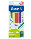 Pelikan, Kredki ołówkowe, trójkątne, 12 sztuk - Pelikan