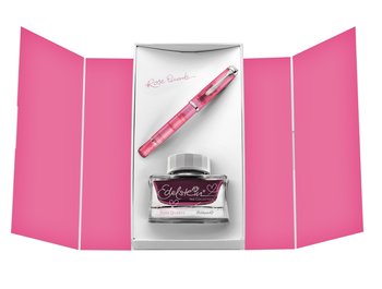 Pelikan Pióro wieczne + atrament Classic F M205 Rose Quartz  w pudełku prezentowym - Pelikan