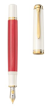 Pelikan Pióro Wieczne Ef Souverän M600 Red-White - Pelikan