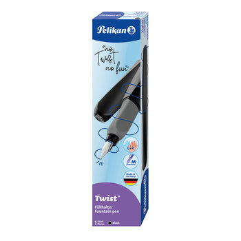 Pelikan, Pióro wieczne Twist, black - Pelikan