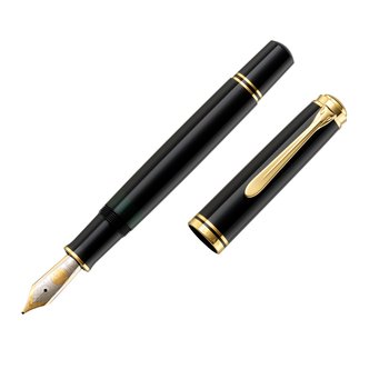 Pelikan Souverän - Pióro wieczne M1000 Black EF - Pelikan