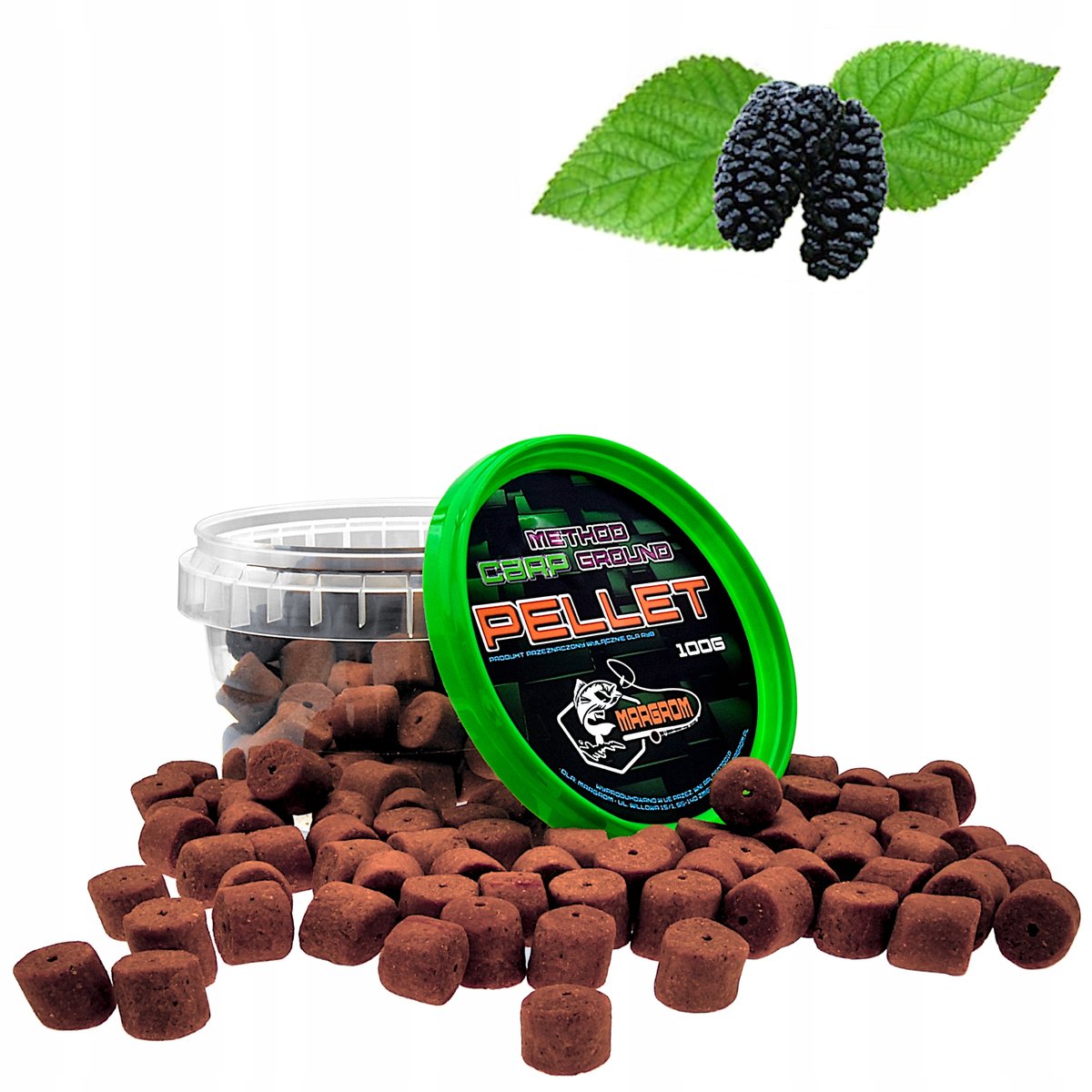 PELLET HACZYKOWY MARGROM 12mm 100g Morwa - Margrom | Sport Sklep EMPIK.COM