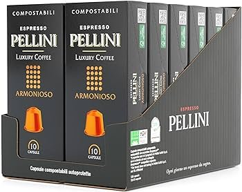 Pellini Armonioso - Kapsułki Do Ekspresów Nespresso - zestaw 12x10szt - Pellini