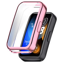 Pełne etui ochronne 360° Vanfone do Huawei Band 8/9, różowy