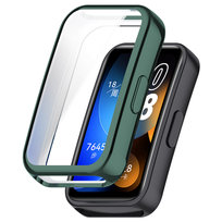 Pełne etui ochronne 360° Vanfone do Huawei Band 8/9, zielony