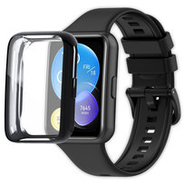 Pełne etui ochronne 360° Vanfone do Huawei Watch Fit 2, czarny