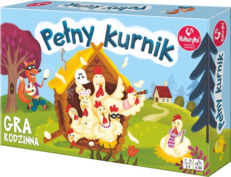 Pełny kurnik, gra rodzinna, Adamigo