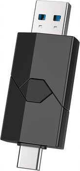 Pendrive 128GB 2w1 USB-A + USB-C pamięć przenośna do telefonu laptopa - brak danych