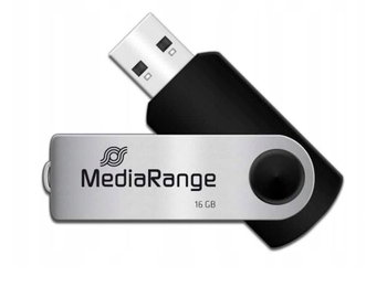 PENDRIVE 16GB USB 2.0 MEDIA RANGE - brak  danych