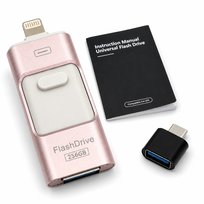 PENDRIVE 256GB 4w1 PRZENOŚNY DO TELEFONU USB USB-C LIGHTNING ADAPTER PAMIĘĆ Inna marka