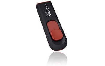 Pendrive ADATA C008, 8GB, Czarno-Czerwony - Adata