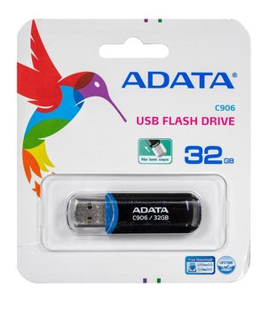 Pendrive ADATA C906, 32GB, Black Retail - Adata