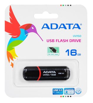 Pendrive ADATA UV150, 16GB, czarny - Adata