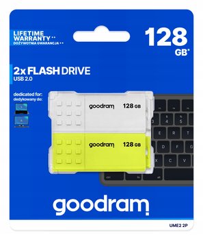 Pendrive GOODRAM 2x128GB UME2 MIX USB 2.0 dwupak - GoodRam