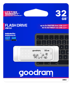 Pendrive, GoodRam, 32GB USB 3.0, UME3-0320W0R11-EK, Dzień Matki - GoodRam