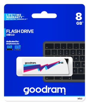 Pendrive GOODRAM UCL2 Cl!ck, 8 GB, USB 2.0 - GoodRam