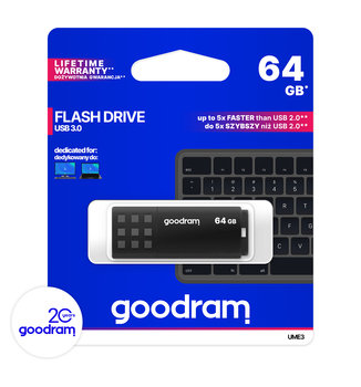 Pendrive GOODRAM UME3-0640K0R11, 64 GB, USB 3.0 - GoodRam