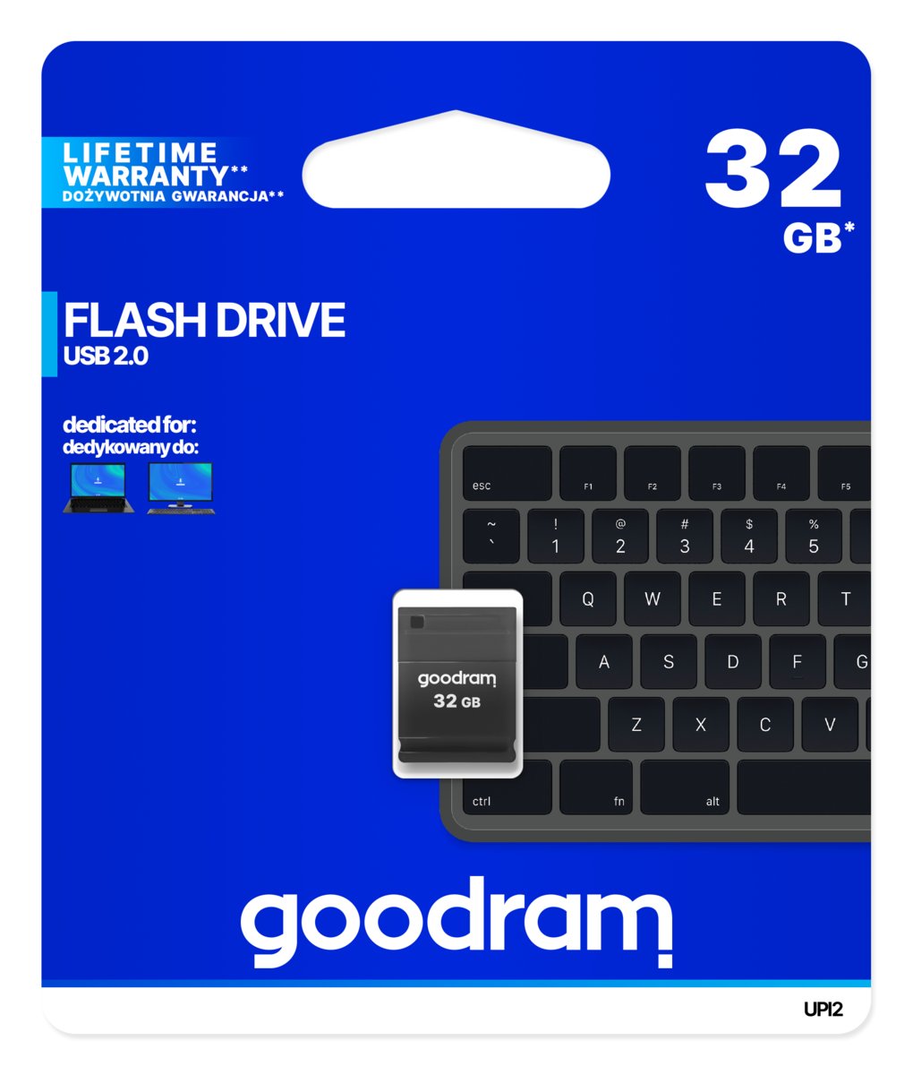 Pendrive GOODRAM UPI2 Piccolo, 32 GB, USB 2.0