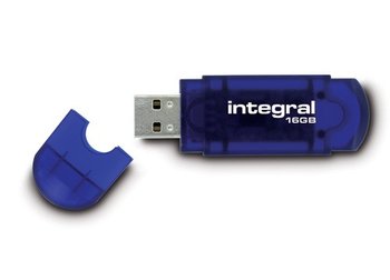 Pendrive INTEGRAL 16 GB, USB 2.0 - Integral