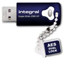 Pendrive INTEGRAL Crypto Dual INFD4GCRYDL3.0197, 4 GB, USB 3.0 - Integral