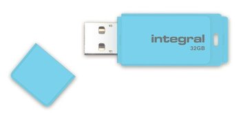 Pendrive INTEGRAL Pastel INFD32GBPASBLS, 32 GB, USB 2.0 - Integral
