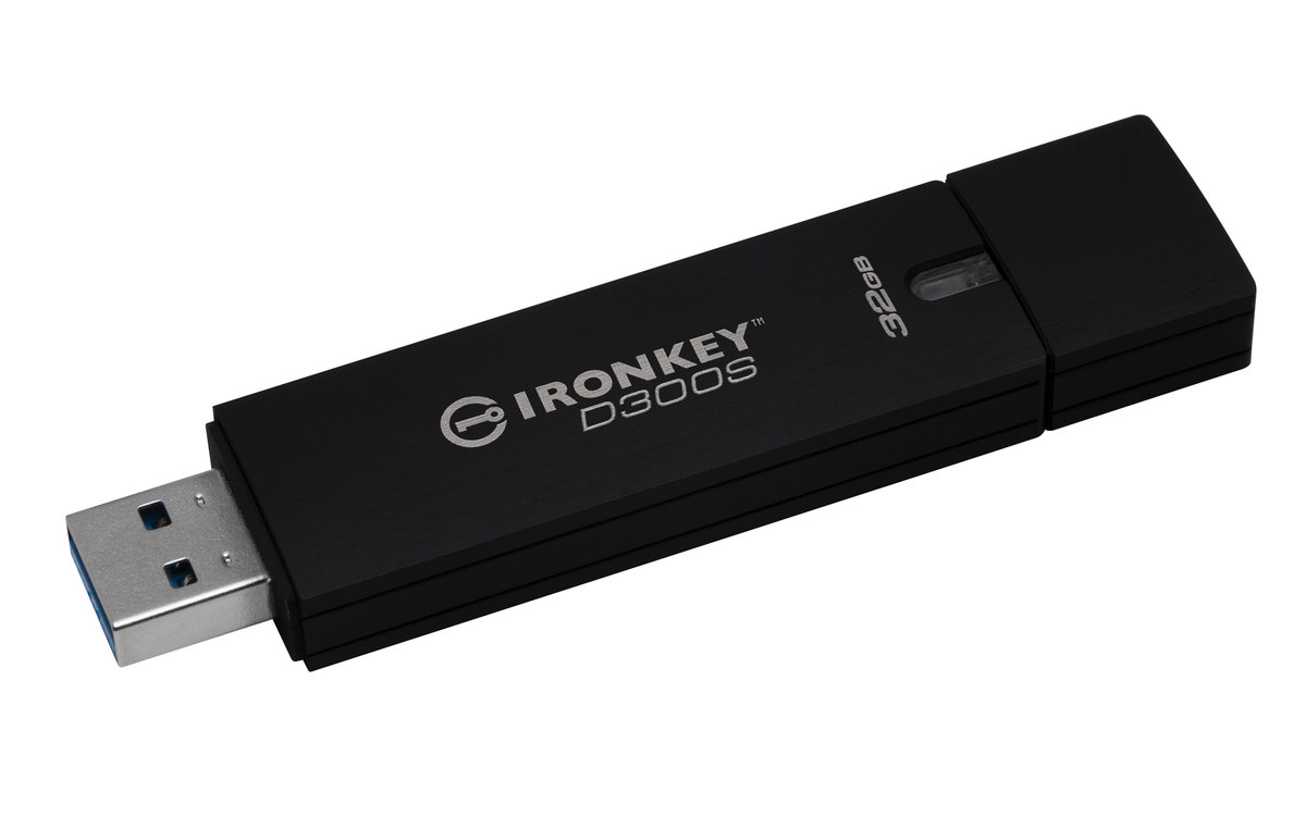 Pendrive, KINGSTON, IronKey D300S 32GB, FIPS 140-2 Level 3 AES 256 XTS ...