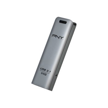 Pendrive PNY Elite Steel FD64GESTEEL31G-EF, 64 GB, USB 3.1 - PNY