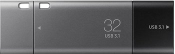Pendrive SAMSUNG Duo Plus MUF-32DB/EU, 32 GB, USB-C/USB 3.1 - Samsung