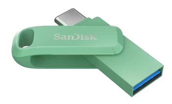 Pendrive SANDISK Ultra Dual Drive Go USB Type-C 64GB Zielony (Absinthe Green) - SanDisk