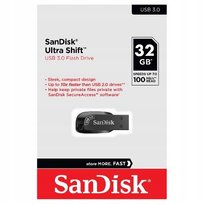 Pendrive SanDisk Ultra Shift 32 GB USB 3.0 czarny SanDisk
