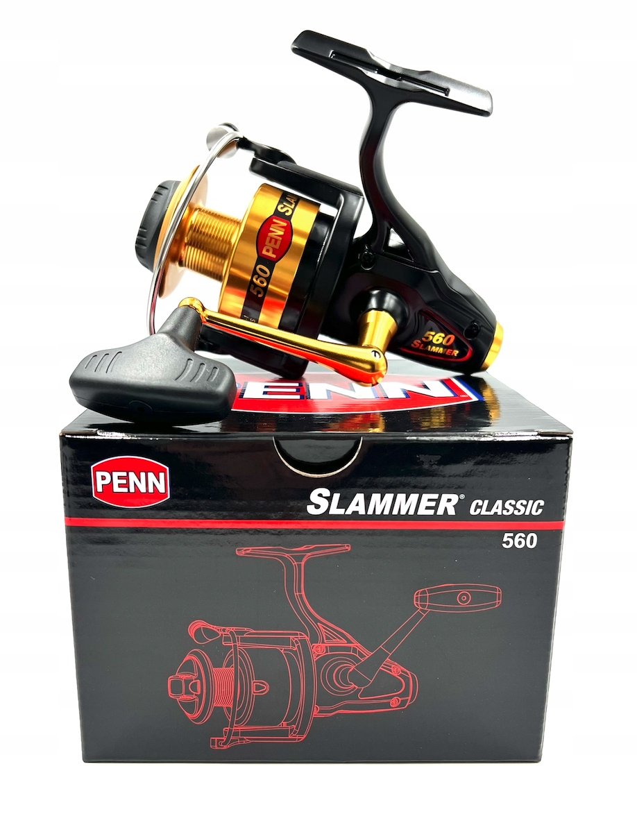 Moulinet Penn Slammer Classic 360 – Eau Salée, Neuf 2024, Alu, 6 Roulements