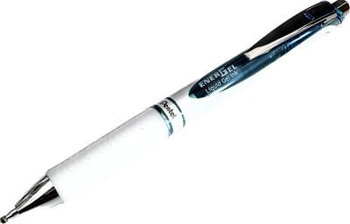 Pentel-Długopis EnerGel Błękit Liquid Gel Czarny - Pentel