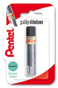 Pentel, Grafity ołówkowe, 0,5 HB, Twardość HB - Pentel