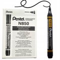 Pentel, marker permanentny pentel N850, czarny - Pentel