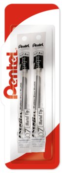 Pentel, Wkłady do piór kulkowych, 0,7 mm, EnerGel LR7/czarny - Pentel