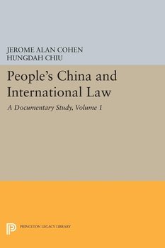 People's China and International Law, Volume 1 - Cohen Jerome Alan