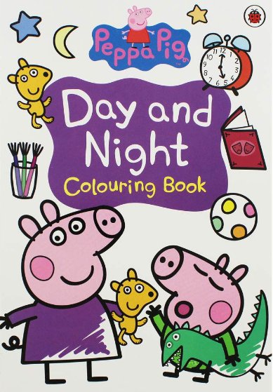 Peppa Pig- Day And Night Colouring Book - Opracowanie zbiorowe ...