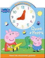 Peppa Pig Świnka Peppa Książka z Zegarem Media Service Zawada Sp. z o.o.