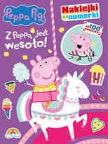 Peppa Pig Świnka Peppa Naklejki na Numerki Media Service Zawada Sp. z o.o.