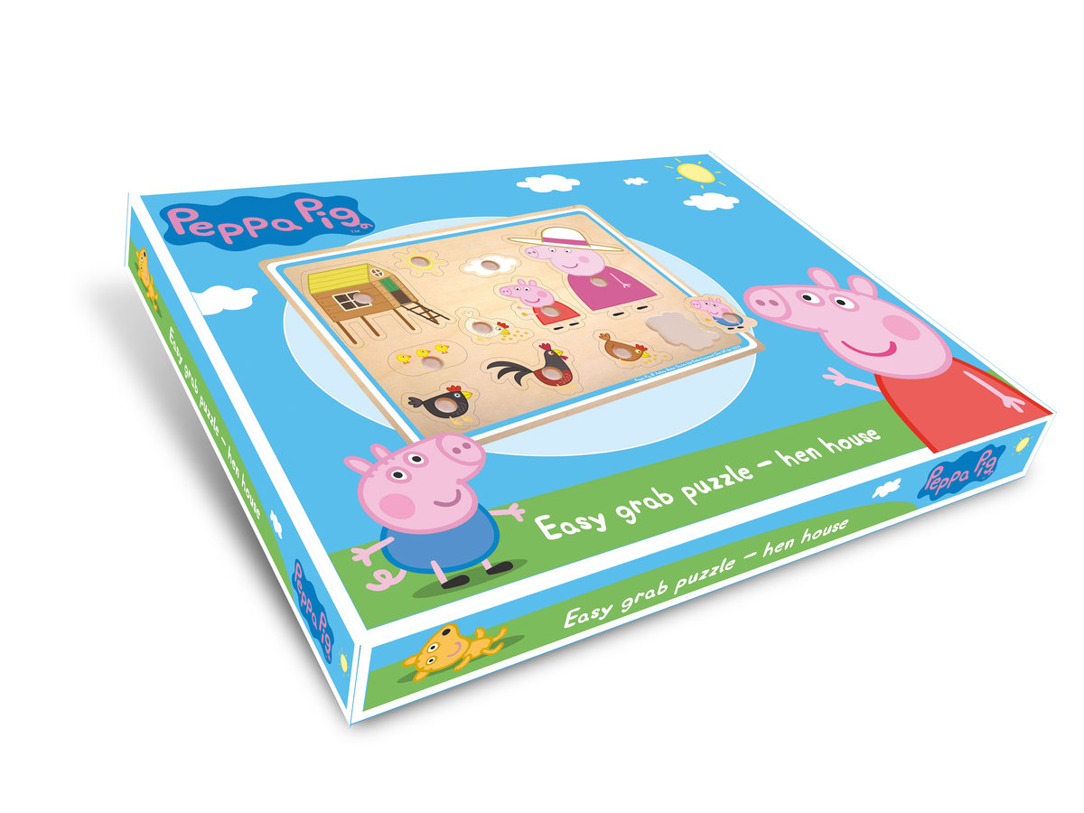 Peppa Pig, układanka Farma