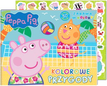Peppa Pig. Zabawa w kolory. Kolorowe przygody - Opracowanie zbiorowe