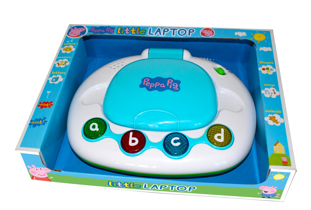 Peppa Pig, zabawka edukacyjna Laptopik