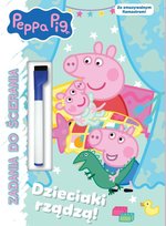 Peppa Pig Zadania do Ścierania Media Service Zawada Sp. z o.o.