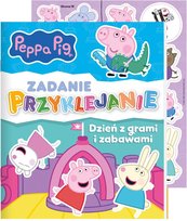 Peppa Pig Zadanie Przyklejanie Media Service Zawada Sp. z o.o.