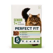 Perfect Fit Senior 7+ karma mokra ryba i tuńczyk w sosie 12x85 g
