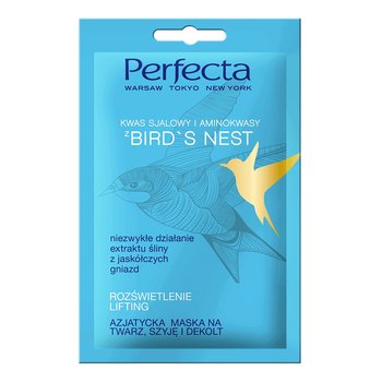 Perfecta, Bird`S Nest, maska do twarzy rozświetlająco - odmładzająca, 10 ml - Perfecta