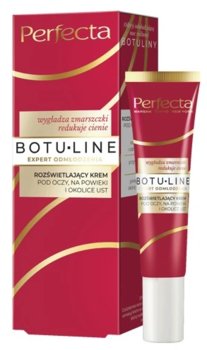 Perfecta, Botu-Line, Rozświetlający krem pod oczy, na powieki i okolice ust, 15 ml - Perfecta