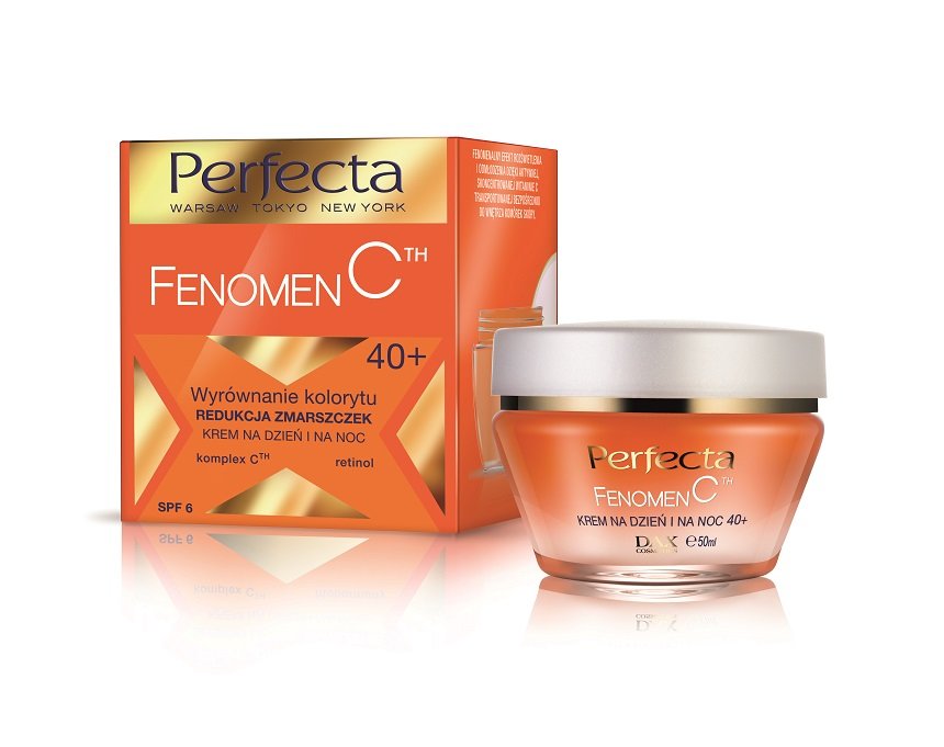 Фото - Крем і лосьйон Perfecta , Fenomen C, Krem do twarzy na dzień i na noc 40+, 50 ml 